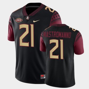Men's Florida State Seminoles College Football Black Alex Mastromanno #21 Alternate Jersey 827409-804