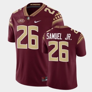 Men's Florida State Seminoles College Football Garnet Asante Samuel Jr. #26 Alumni Jersey 133230-781