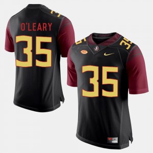 Men's Florida State Seminoles College Football Black Nick O'Leary #35 Jersey 171072-138